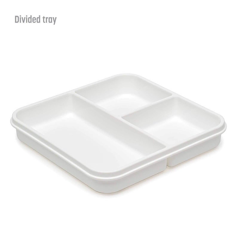 Goodful Reusable Lunch Container with 3 Compartments  BPA-Free  Leak-Proof Lid  Easy to Open and Close  Microwave Safe  Dishwasher Safe - Image 5
